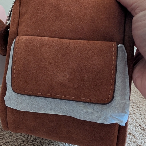 House of Little Bunny Brown Suede (PU) Treasure De Reve Bag 22 - Picture 4 of 7